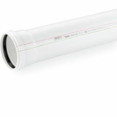 Труба, RAUPIANO, Ø-110, длина, мм-3000, PP (полипропилен) (аналог 120324-003, 120324-005, 120324-400, 11203241600, стар.арт. 11203241200)