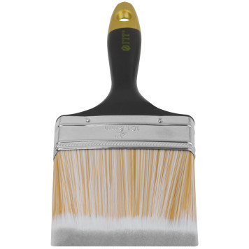 Кисть флейцевая Лайн, искусственная щетина, пластиковая ручка 4 (100 мм)-4