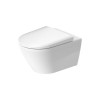 Duravit D-Neo Унитаз подвесной 37x54 см, безободковый, в комплекте с сиденьем 0021690000, цвет: белый