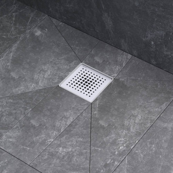 W01BD-P11-010-01SB Трап для душа точечный, универсальный затвор Cut Gradient, 10 см-2