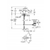 Grohe Start Loop - однорычажный смеситель для биде DN 15 (23352001)