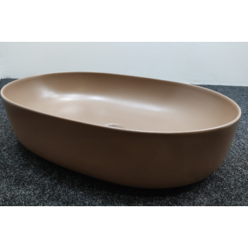 Kerasan Nolita Раковина 60х40 см, без отв., накладная, цвет: Bruno matt-4