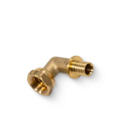 Угол с накидной гайкой надвижной-В 16 x 1/2 МХ