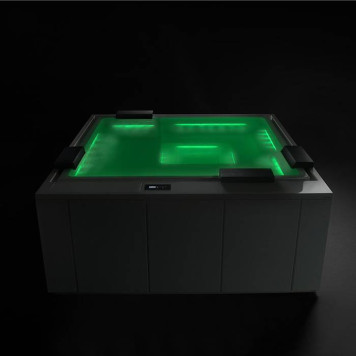 Gruppo Treesse Phantom Минибассейн 235x235x98см., м.г/м+нагреватель,фильтр-картридж, внеш. панель VTR, автонаполнение компл PR1, цвет: белый. 322CUGXAN, V322MXBNB220000I-1