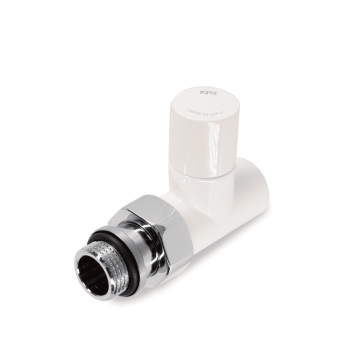 Вентиль SR Rubinetterie прямой серияTondera Light ручной 1/2 цвет белый 0778-1500VC0A