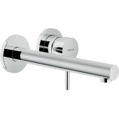 LV00499/1CR LIVE смеситель для раковины из стены на 2 отверстия LV00499/1CR