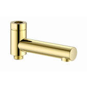 AQM8301GG Излив поворотный с картриджем, золото AQM8301GG