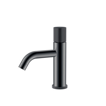 Boheme Stick Linea Смеситель для раковины на 1 отверстие, без донного клапана цвет: shine gun metall 121-SGM.3