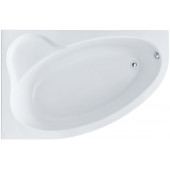 1.WH50.1.662 ЭДЕРА 170х100 ванна асимметричная акриловая левосторонняя белая 1.WH50.1.662