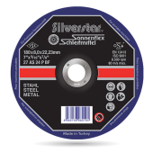 Абразивный диск Sonnenflex Silverstar 125x6,0x22,23 AS24PBF F27 SiS STEEL