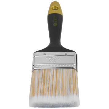 Кисть флейцевая Лайн, искусственная щетина, пластиковая ручка 2,5 (63 мм)-4