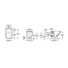 Roca The Gap Унитаз подвесной Rimless 34x54x34.5см., с инсталляционной системой, сиденье с крышкой, с клавишей смыва, цвет: белый. 7.8931.0.410.0