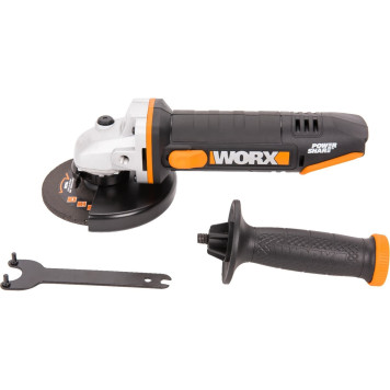 Угловая шлифмашина аккумуляторная WORX WX803.9, 20В, 125 мм, без АКБ и ЗУ-2