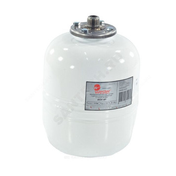 Бак мембранный д/отопления 8л 12атм 3/4 НР бел WDV Premium Wester 0-14-0350