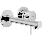 LV00499CR LIVE смеситель для раковины настенный на 2 отверстия LV00499CR