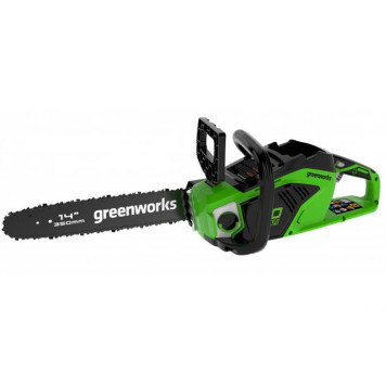 Пила цепная аккумуляторная Greenworks GD40CS15K2 бесщеточная (АКБ 2 А.ч; ЗУ)-1