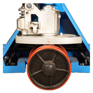 Тележка гидравлическая 2500 кг 1150 мм TOR RHP(BF) (полиуретановые колеса)-2