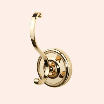 TW Bristol 016, крючок для полотенца, подвесной, цвет: золото-1