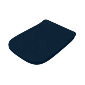 Artceram A16 Сиденье для унитаза с микролифтом , цвет: blu notte/хром. ASA001 36 71