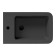 Alice Hide Square Биде подвесное 55х35см., цвет: чёрный матовый. 31220108, FIX10