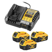Набор аккумуляторов и зарядное утстройство DeWalt DCB1104P3 (DCB1104P3)