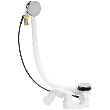 728014 Simplex Trio Visign MT5 Слив-перелив с наливом для ванн c центр. сливом, наполн через перелив 72540/50, плоск констр-я, хром, модель 6166.42 728014