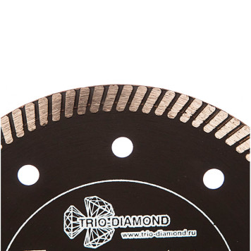 Диск алмазный Trio-Diamond 125*22,23 Турбо ультратонкий серия Grand hot press GTT702-2