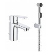 Смеситель GROHE Eurostyle Cosmopolitan с гигиеническим душем и цепочкой размера S, хром (23549000)