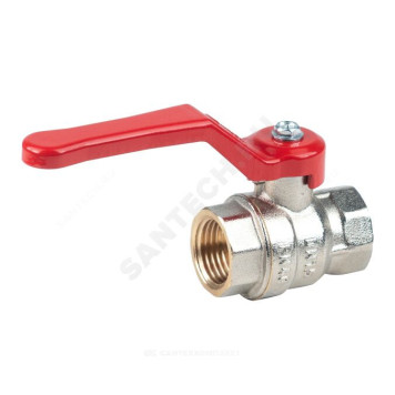 Кран шар лат Эксперт нк Ду25 Ру40 м/м полн рыч Dist Н113Р-5