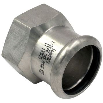 Муфта нерж AISI316L Дн22х3/4 Ру16 пресс/ВР Inoxpres RM 190304022