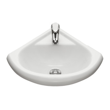 131309S0010B0 Рукомойник Радиан белый угловой 33х405 1.3130.9.S00.10B.0