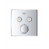 Внешняя часть термостатического смесителя GROHE Grohtherm SmartControl на 2 выхода, хром (29124000)