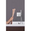 Внешняя часть термостатического смесителя GROHE Grohtherm SmartControl на 2 выхода со встроенным держателем ручного душа, хром (29125000)