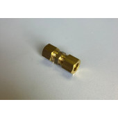 Резьбовое соединение Ofix-Oil, 10х10мм, муфтовое, латунь