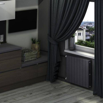 Rifar SUPReMO 500 10 секций, боковое подключение (титан)-4