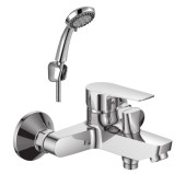 S35-31 Смеситель одноручный (35мм) для ванны с коротким изливом, хром S35-31