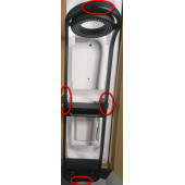 SaleAQM8004B Душ. сист. с терм. для душ. каб. + аэр., Ø210/110 мм, 1/3 режима, высота 1140 мм, Черны SaleAQM8004B_1057