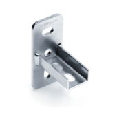 TSF L 28 5F2 Фланец седельный Termoclip продольный оц. сталь, 37x20x70x3 мм