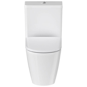 Duravit D-Neo Моноблок 37x65 см, безободковый, слив универсальный, WonderGliss, цвет: белый. 09441000051, 20020900001-4