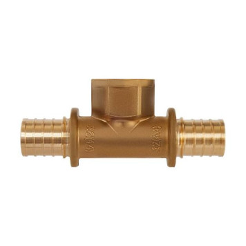 Тройник латунный SMART Install переходный с внутр. резьбой ⌀16x2,2-В1/2 -⌀16x2,2. 52250S-1