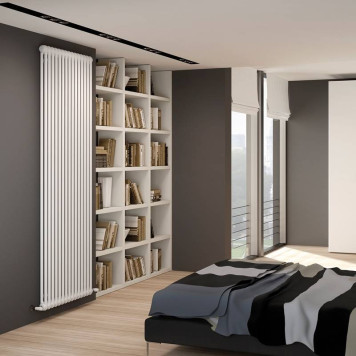 Радиатор стальной TESI 2 IRSAP двухтрубный 565 мм, 18 секций, подкл. 25 (1/2 вентиль сверху)-1