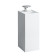 Laufen Kartell Раковина 37.5х43.5х90 см, 1 отв., напольная, без перелива, цвет: белый. 8.1133.1.000.111.1