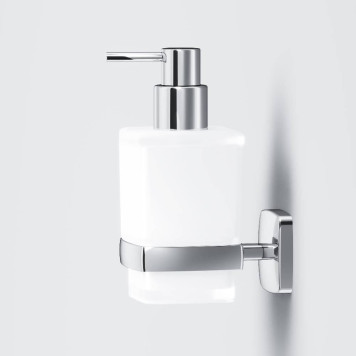 A9036900 Стеклянный диспенсер для жидкого мыла, с настенным держателем-3