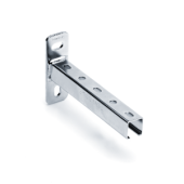 TCA 30 Консоль Termoclip для легких и средних нагрузок оц. сталь, 28х30x1.8x320 мм