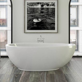 Knief Boat Ванна отдельностоящая 185x95x63.5см., со щелевым переливом, цвет: белый глянцевый. 0100-091-06,  0100-259