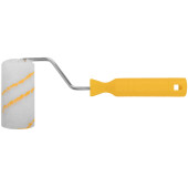 Валик полиакриловый белый с желтой полосой миди, диам. 30/54 мм; ворс 12 мм, 100 мм