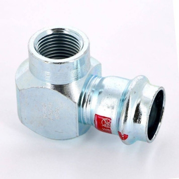 Угол пресс-В оцинкованная сталь Prestabo VIEGA 22 х 1/2-3