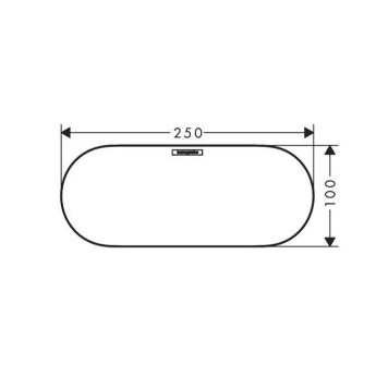 Hansgrohe WallStoris Крышка для корзины, цвет: матовый черный. 27925670-1