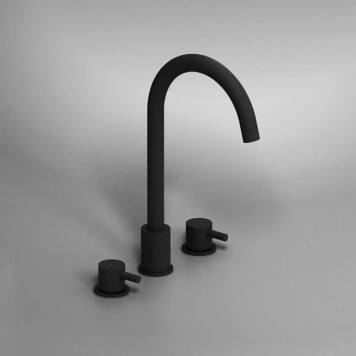 360200300 Смеситель для раковины, встраиваемый в столешницу трёхсекционный-1