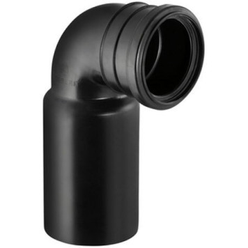 366.061.16.1 Соединительное колено Geberit 90°, для подвесного унитаза d90 мм 366.061.16.1